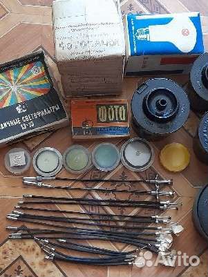 Фотоаксесскары, удлинит. кольца к Зениту. СССР