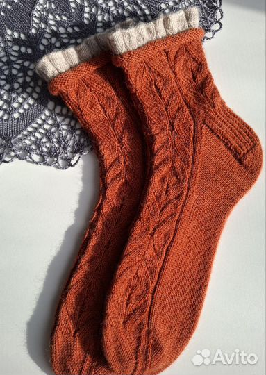 Носки вязаные ручной работы