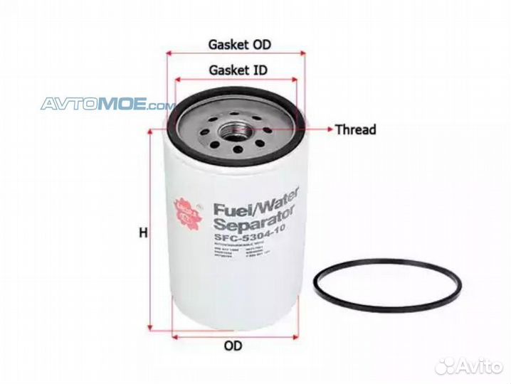 Фильтр топливный iveco Stralis / EcoStralis / Stra