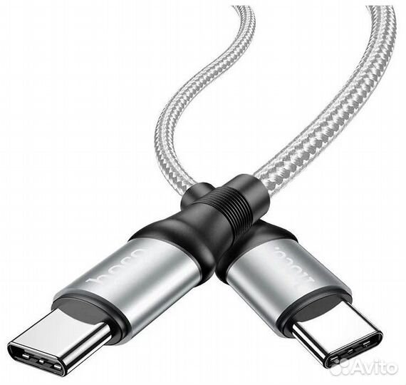 Кабель Type-C - Type-C hoco X50 Exquisito, 2.0м, к