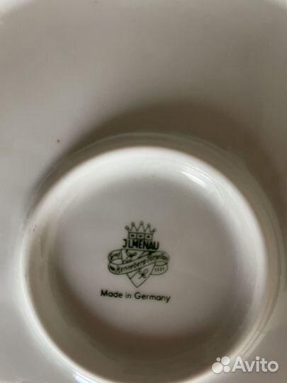Набор столовой посуды гдр jlmenau на 6 персон