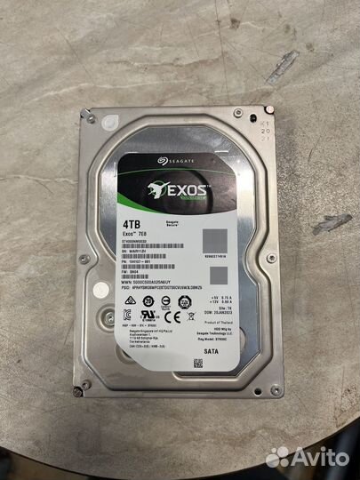 Жесткий диск 4tb seagete Exos