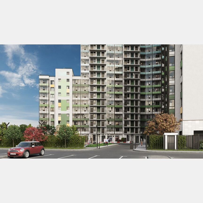 Квартира-студия, 25 м², 7/15 эт.