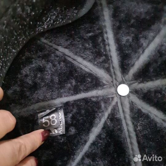 Меховая мужская кепка