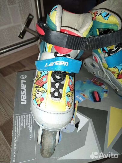 Роликовые коньки детские раздвижные