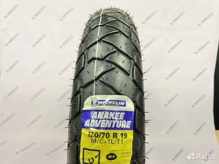 Michelin Anakee Adventure 120/70R19 и 170/60R17