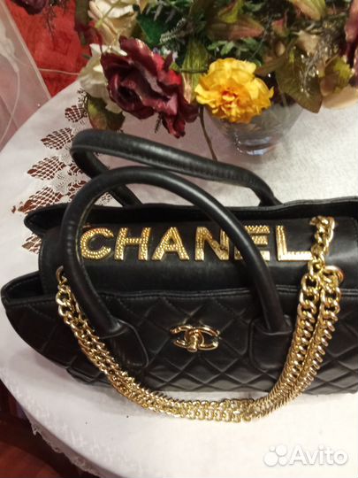 Сумка женская черная chanel