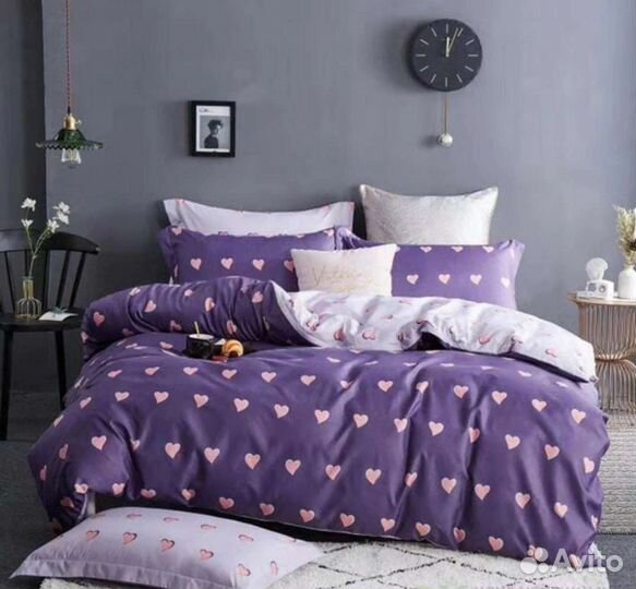 Белье постельное евро