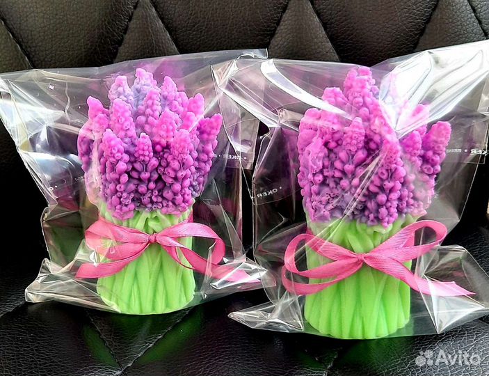 Мини букет из мыла ручной работы