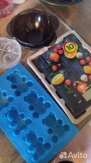 Формочки для кексов весы кухонные супницы