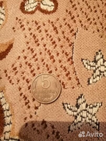 5 копеек 1981 г. СССР