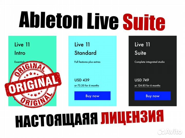 Ableton Live 12 Suite (оф. лицензия)