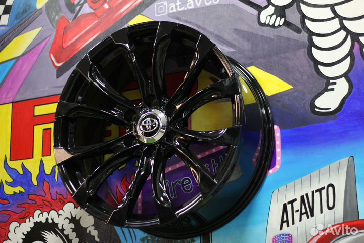 Диск литой R20 8.5 6/139.7 ет25 D106,1 Gloss Black