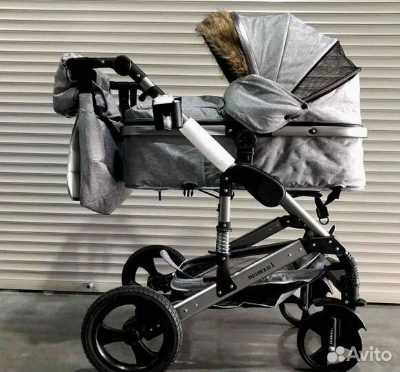 Коляска Luxmom 555 2в1 и 3в1 новая