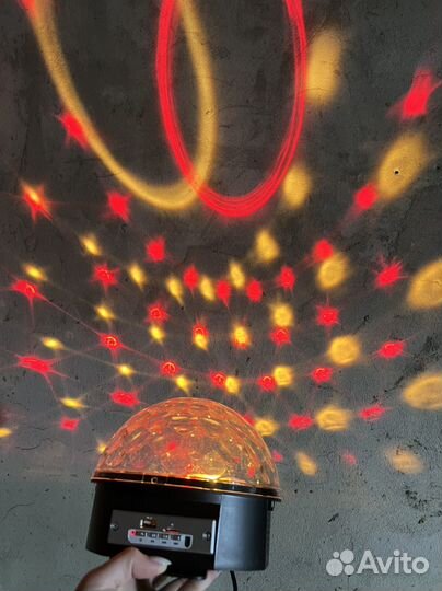 Светодиодный диско шар - светомузыка