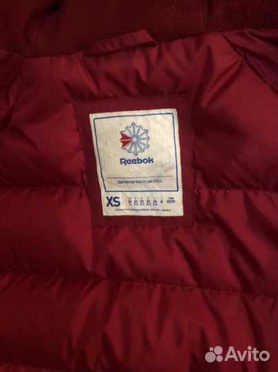 Пуховик женский reebok