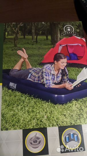 Надувной матрас новый плавания и природы матрац