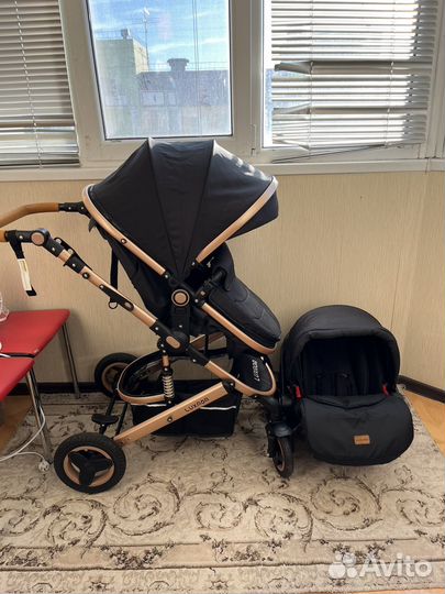 Коляска luxmom 3 в 1