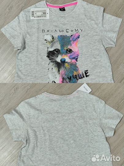 Футболка для девочки 140