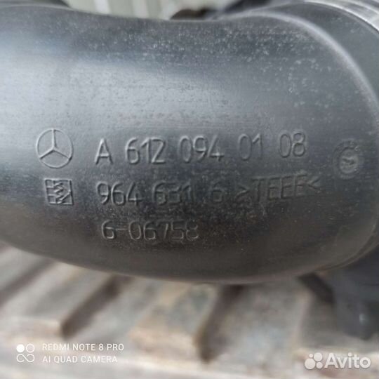 Корпус воздушного фильтра с датчиками для Мерседес