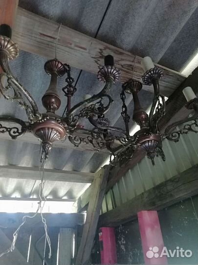 Бронза люстра СССР