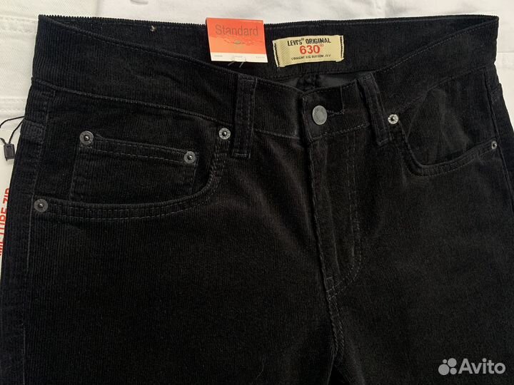 Вельвет Levi's 630 Coupe Standart Black