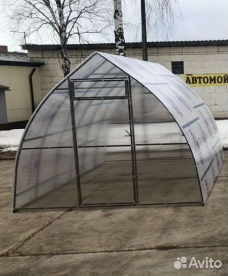 Теплица из поликарбоната капелька