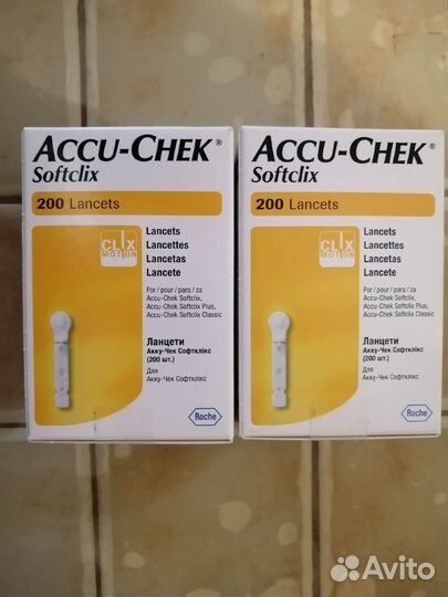 Ланцеты Accu Chek Softlix 200 шт