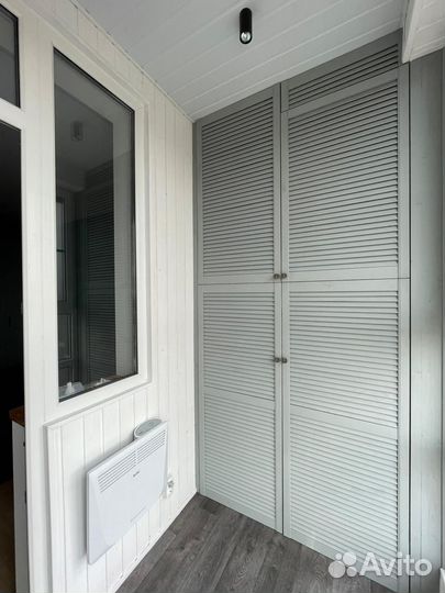 Отделка балконов и лоджий под ключ. Остекление