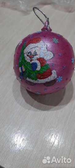 Новогодний подарок шар