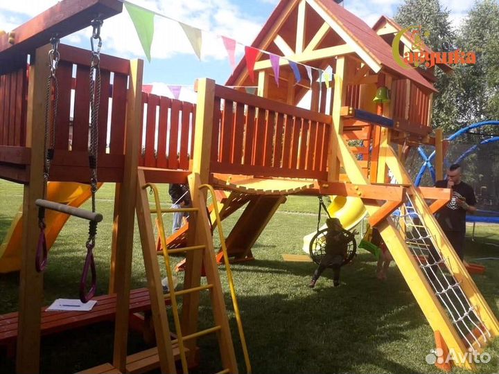 Детская площадка скалодром сетка-лазанка