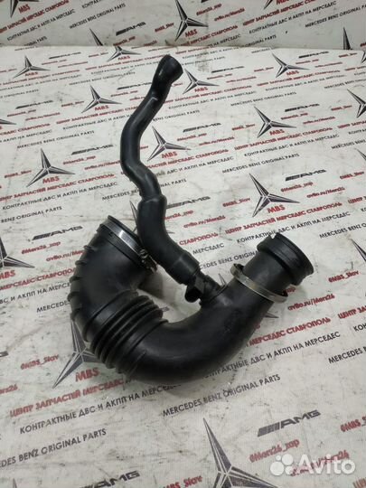Патрубок воздушного фильтра OM646 w203 Mercedes