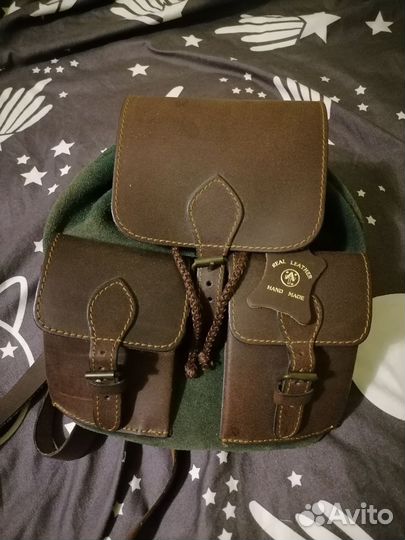 Рюкзак кожаный