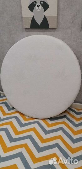 Матрас детский круглый 75*75 см