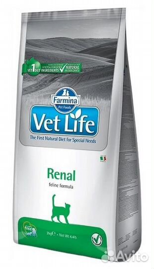 Корма Renal. Farmina/Hill's/Royal Canin/Pro Plan