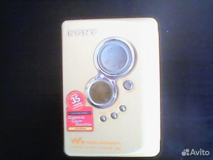 Кассетный плеер sony walkman. WM-FX 521. FM. радио