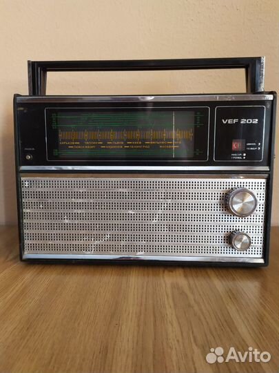 Радиоприёмник вэф 202 СССР