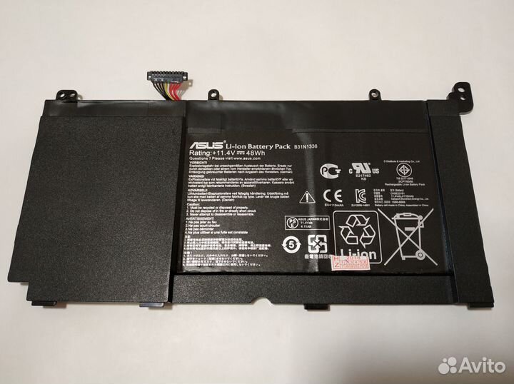 Аккумулятор Asus B31N1336 (оригинал)