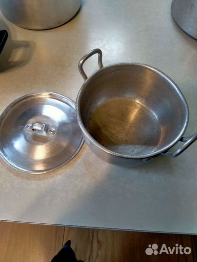 Кастрюли из пищевого алюминия СССР
