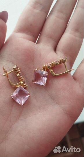 Серебряные серьги