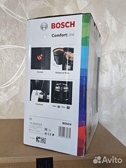 Кофеварка капельного типа Bosch TKA 6A043