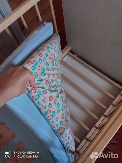 Детская кроватка маятник