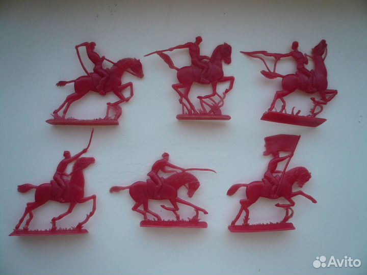 Советские солдатики 27 шт