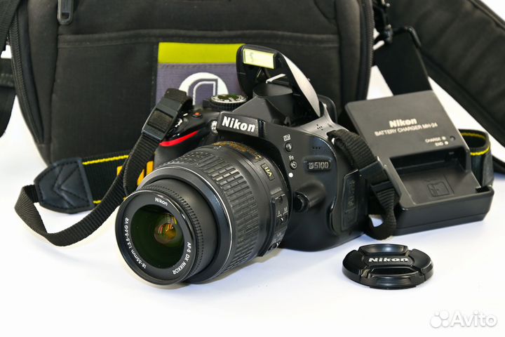Nikon D5100 16.2MP Kit AF-S VR 18-55