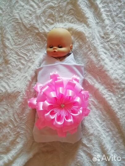 Банты на выписку из роддома