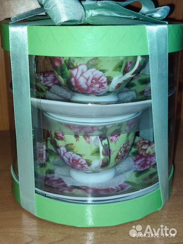 Набор чайный 4 предмета новый