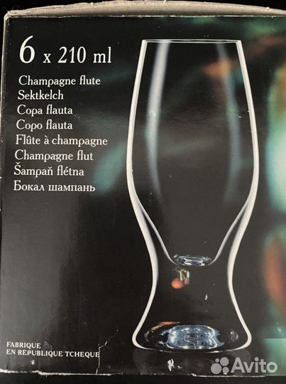 Бокалы для шампанского (новые)