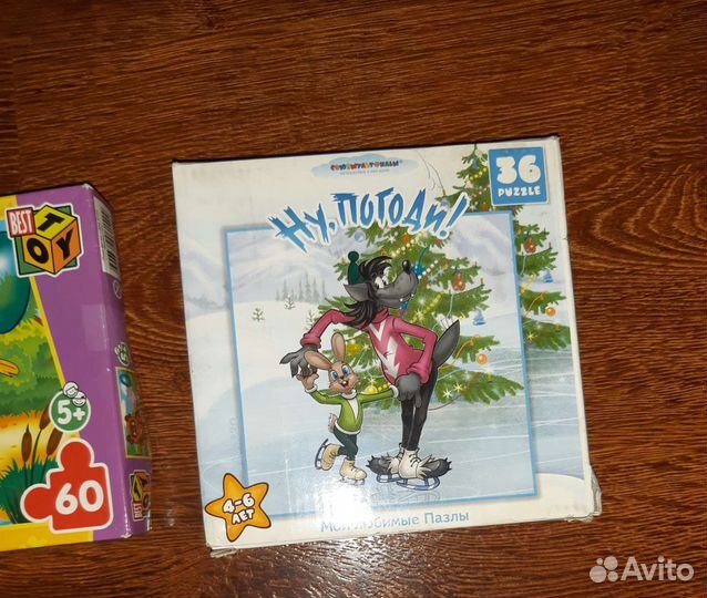 Пазлы 5+ много и домино