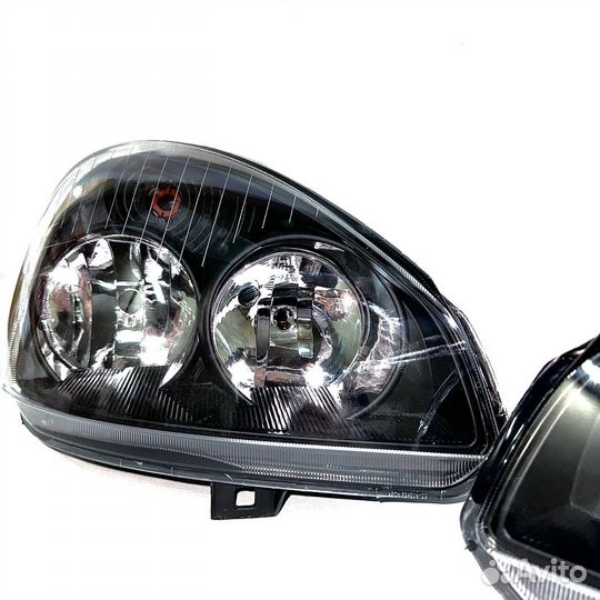 Фары LADA priora черная маска