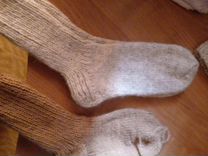 Вязание носков спицами